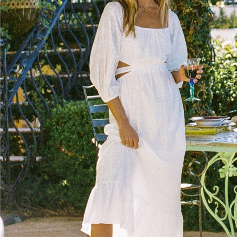 Sabo Skirt Laylani Off Shoulder Dress Small